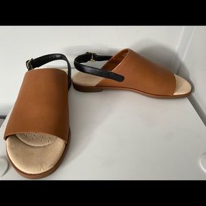 Clark's Brown Leather Sandal